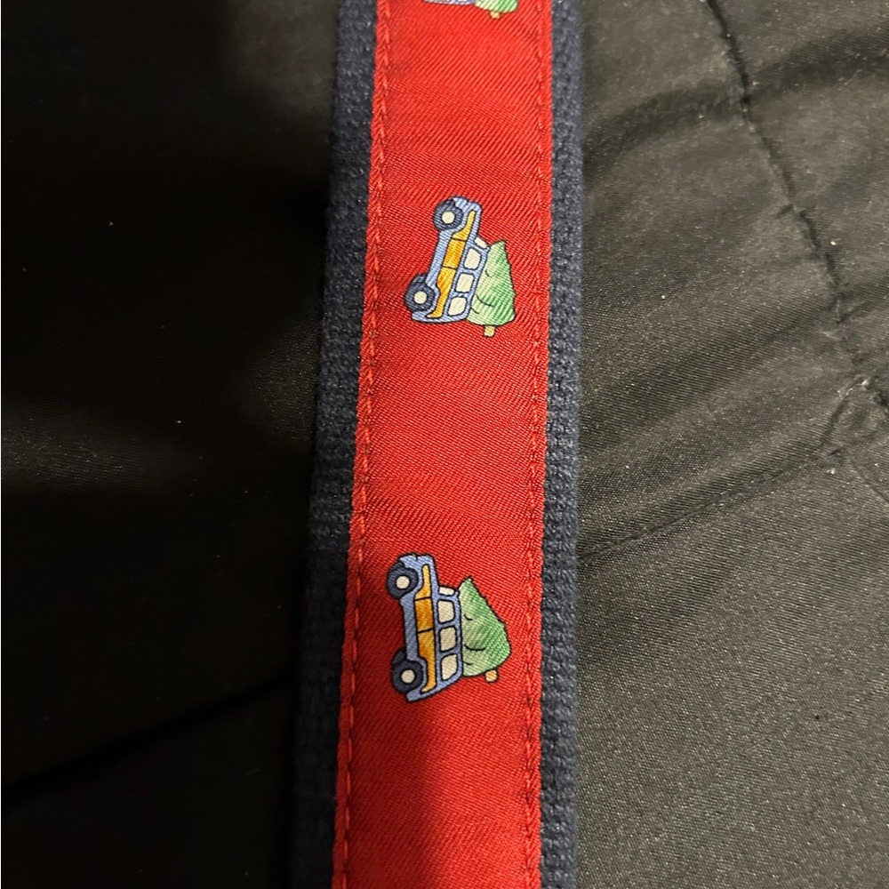 Vineyard Vines Red Christmas Belt